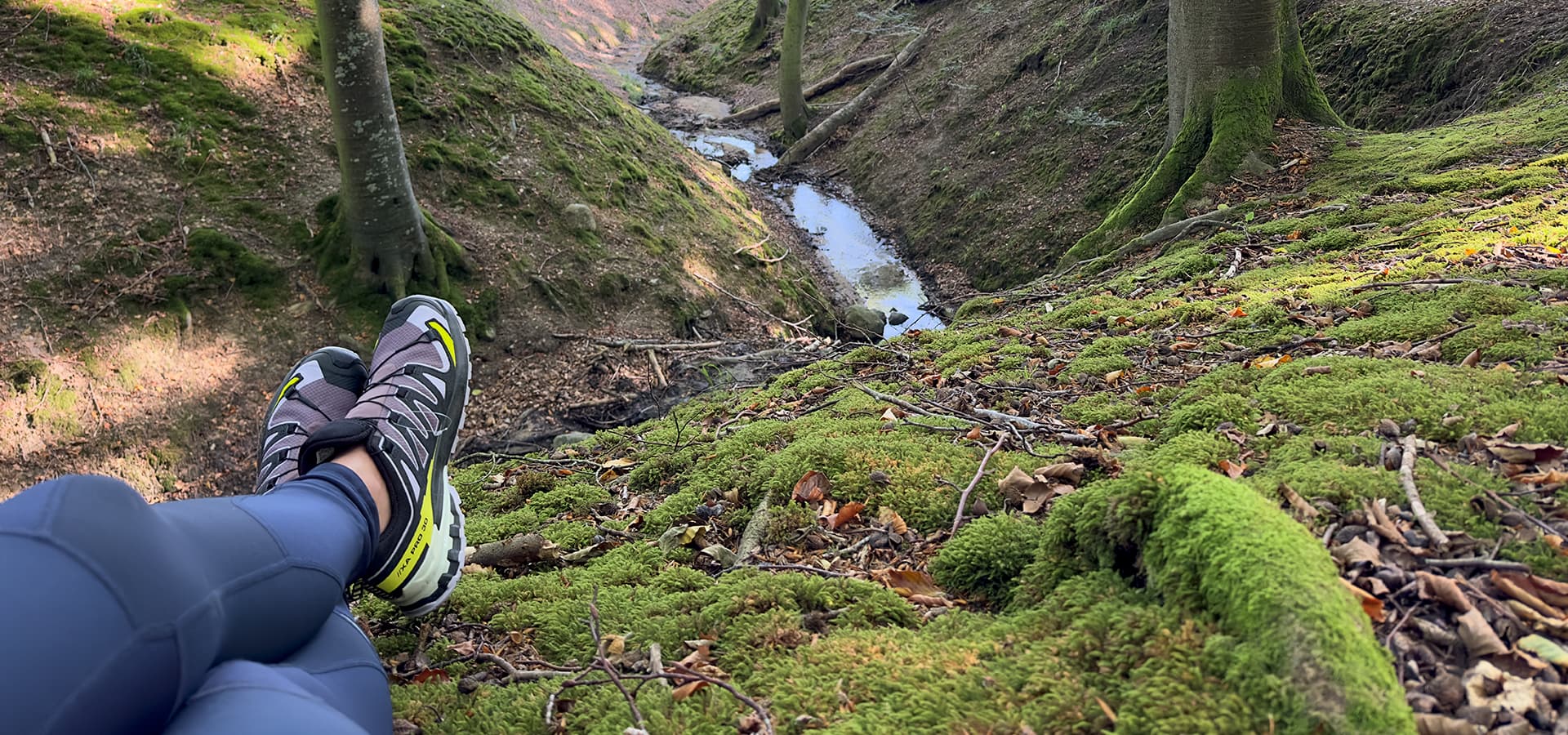 En hyggelig høsttur ut i naturens farger